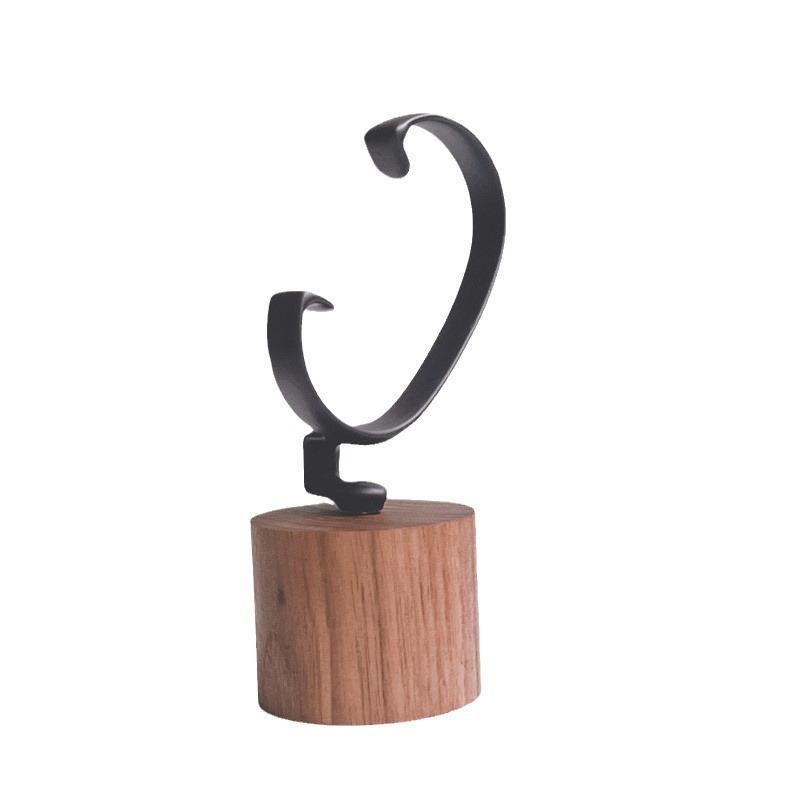 Jewelry And Watches Inc - Soporte de madera en forma de