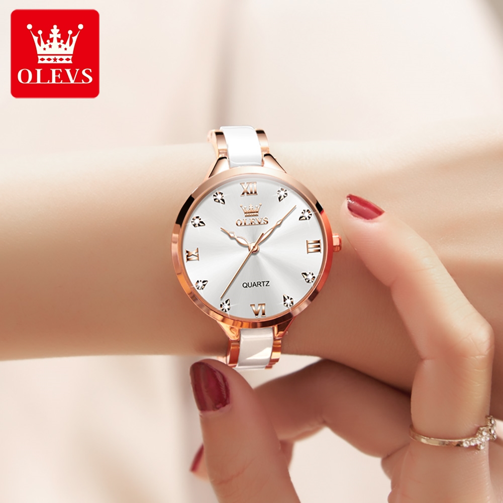 OLEVS 5872 relojes de pulsera  - Jewelry For Watches reseña y precio
