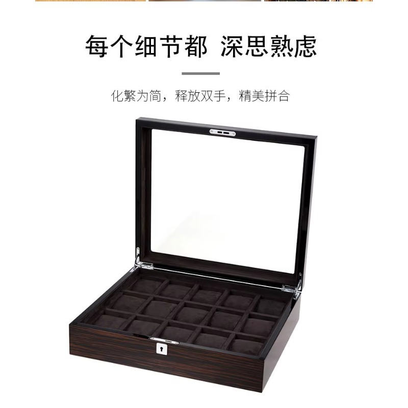 Caja de reloj multiposición de - Watch Display Box reseña y precio