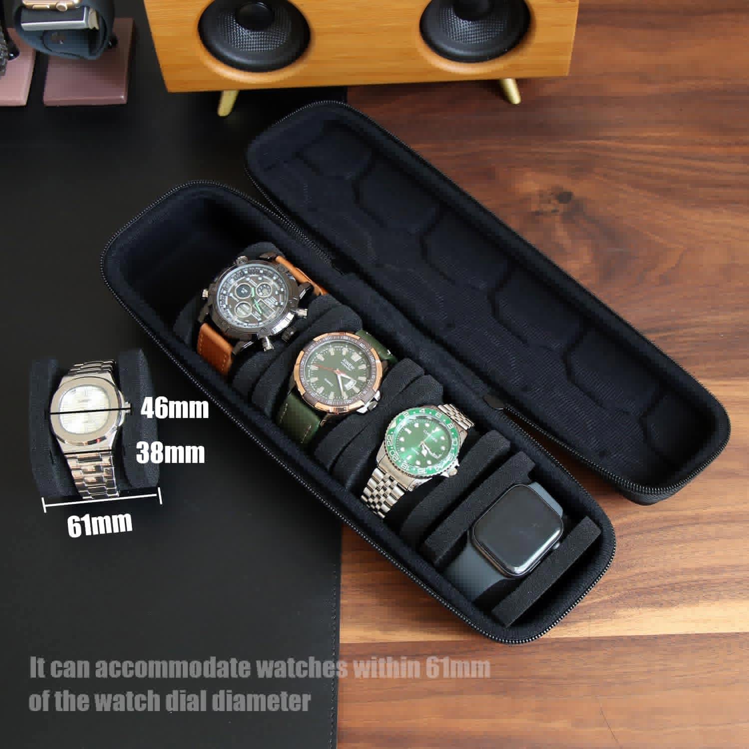 Organizador de caja de reloj p - Watch Display Box reseña y precio
